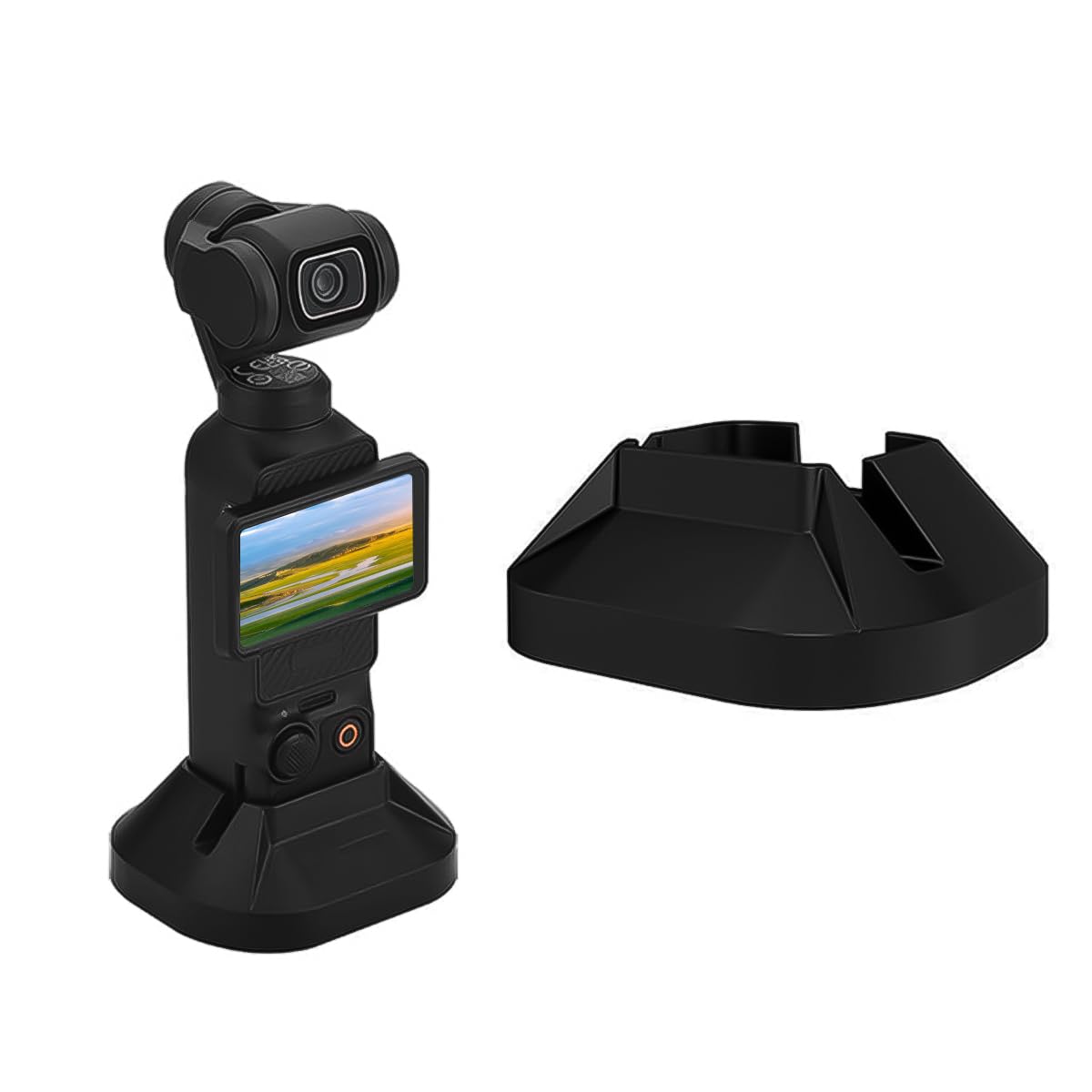 ZORBES Stand Base for DJI OSMO Pocket 3 Anti-Slip Bottom Stand Base for DJI OSMO Pocket 3 Accessory Mount Desk Holder for DJI OSMO Pocket 3 ZORBES Stand Base for DJI OSMO Pocket 3 Anti-Slip Bottom Stand Base for DJI OSMO Pocket 3 Accessory Mount Desk Holder for DJI OSMO Pocket 3
